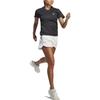 adidas Rundhals-Pullover Komfort-T-Shirt Damen-Tops Schwarz HZ0107