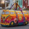 3D Bus Series Travel & Yoga Bag – Women's Handbag & Fitness Tote