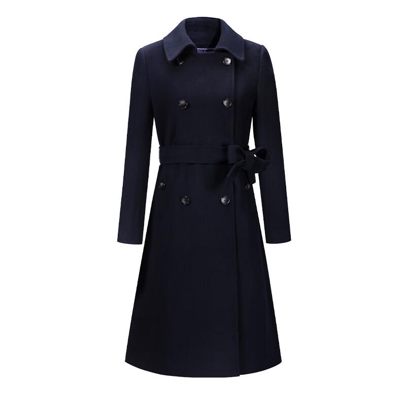 Teluoman Women's Professional 90% Wool Overcoat
