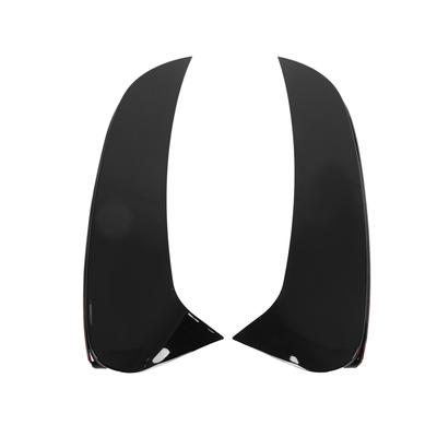 2pcs Rear Bumper Air Vent Spoiler Left Right Glossy Black Replacement for Mercedes Benz GLE Class W167 2019+