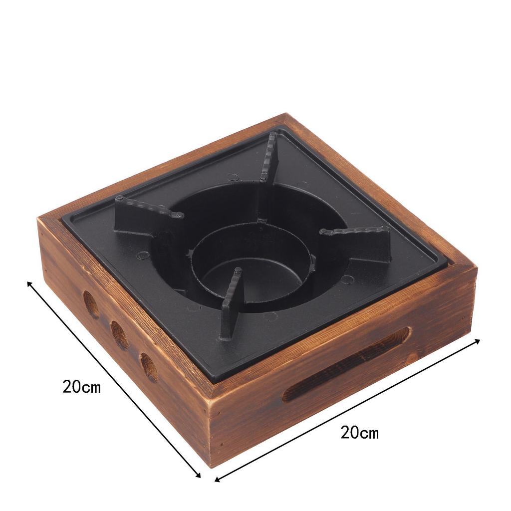 Portable Thickened Aluminum Alcohol Stove for Kitchen and Household Use