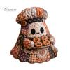 Entspannendes Wochenend-DIY-Aktivität Halloween-Geist Patchwork-Set, Niedliches Puppen-Nähset mit vorgeschnittenen Dekormusterstoffen, Herbstferien-Basteln