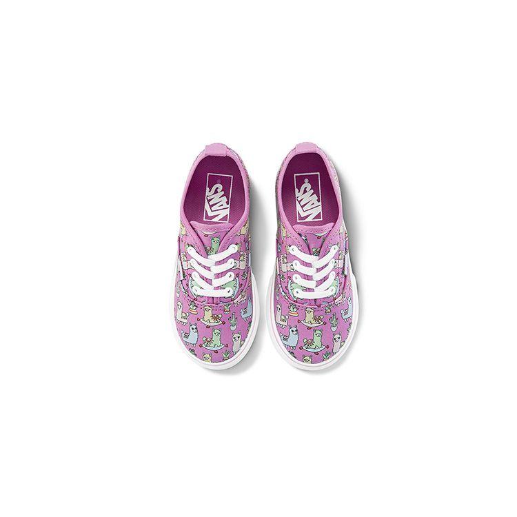 Vans Canvas Slip Resistant Durable Breathable Low Top Skate Shoes Pink Baby Sneaker VN0A4BUY30N