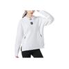 Under Armour FW22 Solid Color Small Logo Print Hoodie Women Hoodie White 1374117-100