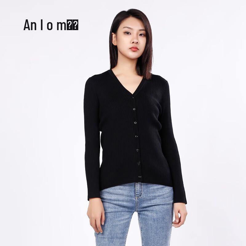 

Женский универсальный кардиган с V-образным вырезом и длинными рукавами XL