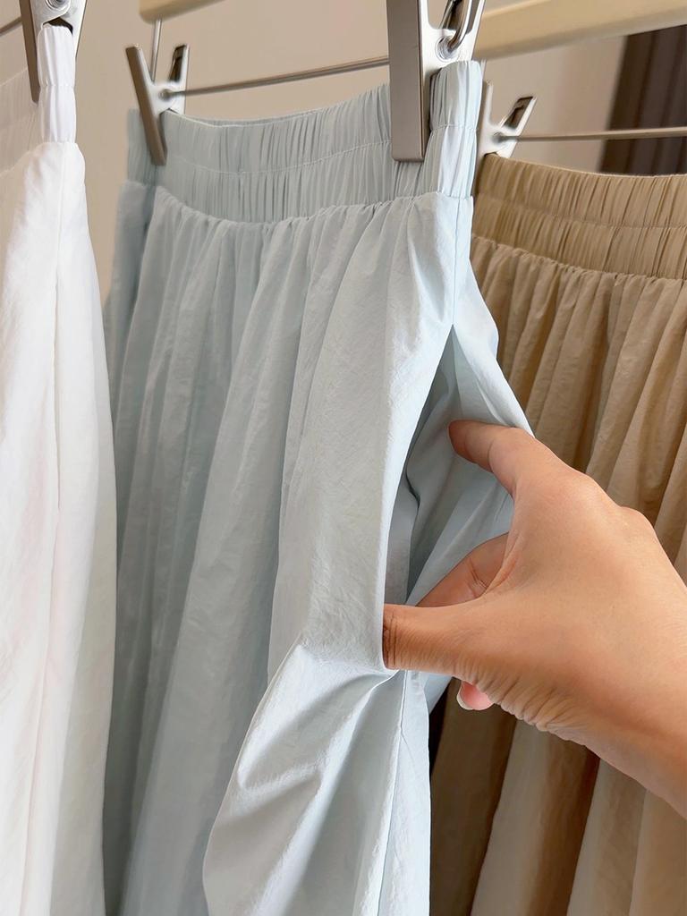 Women’s Spring A-line High-Waisted Puff Skirt