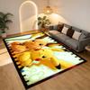 Pikachu Friendship Living Room Nonslip Area Rug Soft Carpet For Bedroom Game Playroom Sofa Office Home Decor Doormat Christmas Gift C929512