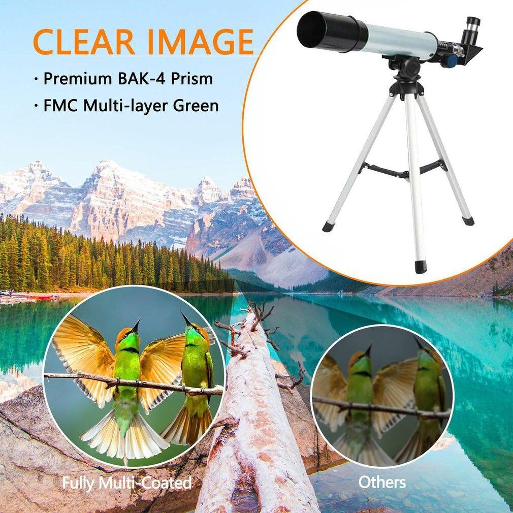 Outdoor 90 Degrees Telescope 90X F36050 Telescope Astronomical Landscape Lens Monocular With Tripod For Kids Beginners Wholesale