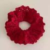 Sparkling Rhinestone Hair Rope Large Intestine Elastic Scrunchies Headband For Ponytail Female Hair Ring Hair Accessories K0