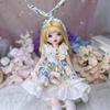 30CM Handmade Mini Doll Cute Dolls Princess Clothes Suit Child Toy Girls Gifts