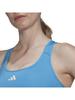 Adidas Powerreact Training TechFit Sports Medium Pulse Size Women's Bra, Support, Blue/Black (HN7277), M-B (AA-B Cup)