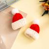 Handmade Red Wool Christmas Hat & Scarf Baking Decoration DIY Accessory