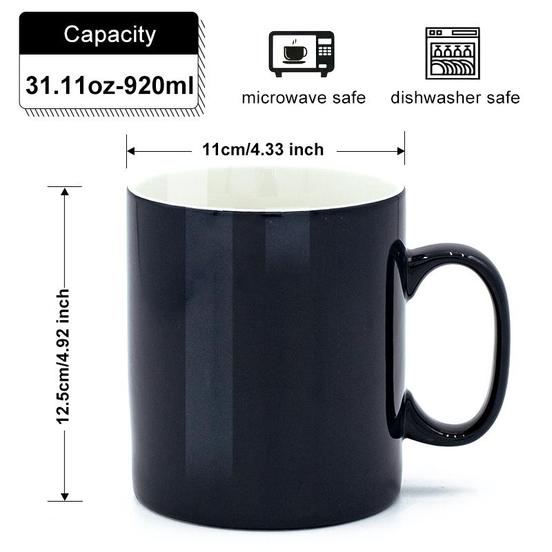 Ceramic Coffee Cup Chocolate Milk Cup Tea Cup Mug Large Capacity Hand Painted Cup