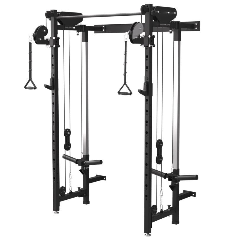 Wall-Mounted Bird Trainer: Multifunctional Lat Pulldown & Triceps Fitness Equipment