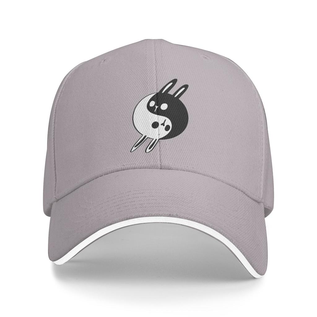 Summer Skull and Rabbit Baseball Cap  Outdoor Sports Trendy Custom Logo Sun Hip Hop Hats Unisex Adult Breathable Baseball Caps