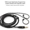 TRN 0.75mm/0.78mm/MMCX Replace Braided Wired Earphone Headphones Cable Cord Wire