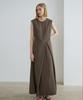 RENEJ Sleeveless Pleats Long Dress