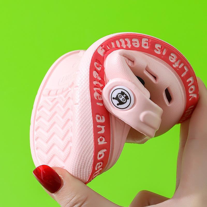 Sandale pentru copii, papuci de vară Baotou cu găuri, 1-6 ani, 2 copii mici, cu fund moale, antiderapant, pentru acasă, pentru copii