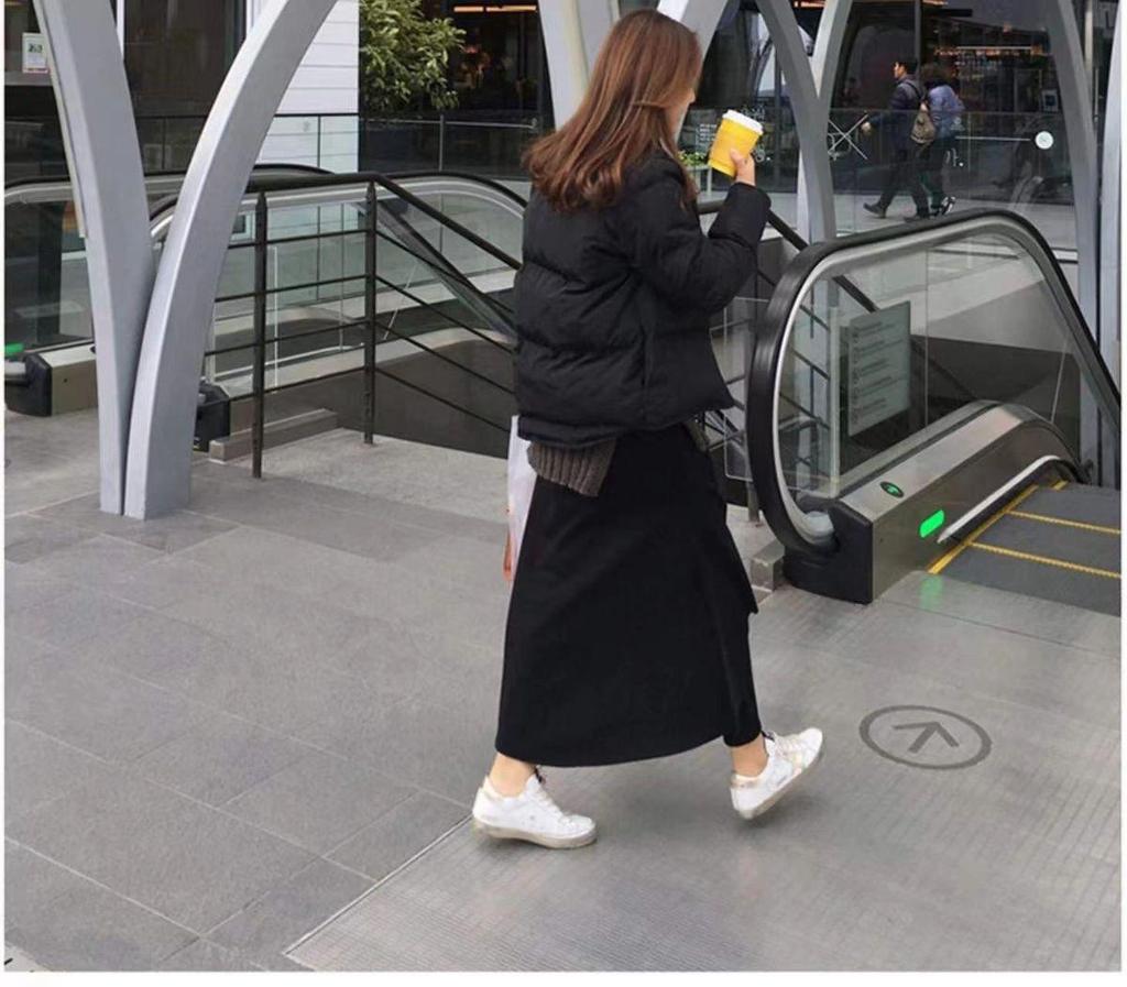 Plus Size Women's Faux Two-Piece Leggings Skirt with Velvet - Irregular Cut, Autumn/Winter Thickened One-Piece Pants.