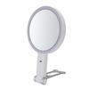 Travel Makeup Mirror with Light Double Sided 1X/5X Magnification Mirror Desktop Wall Mounted Handhel