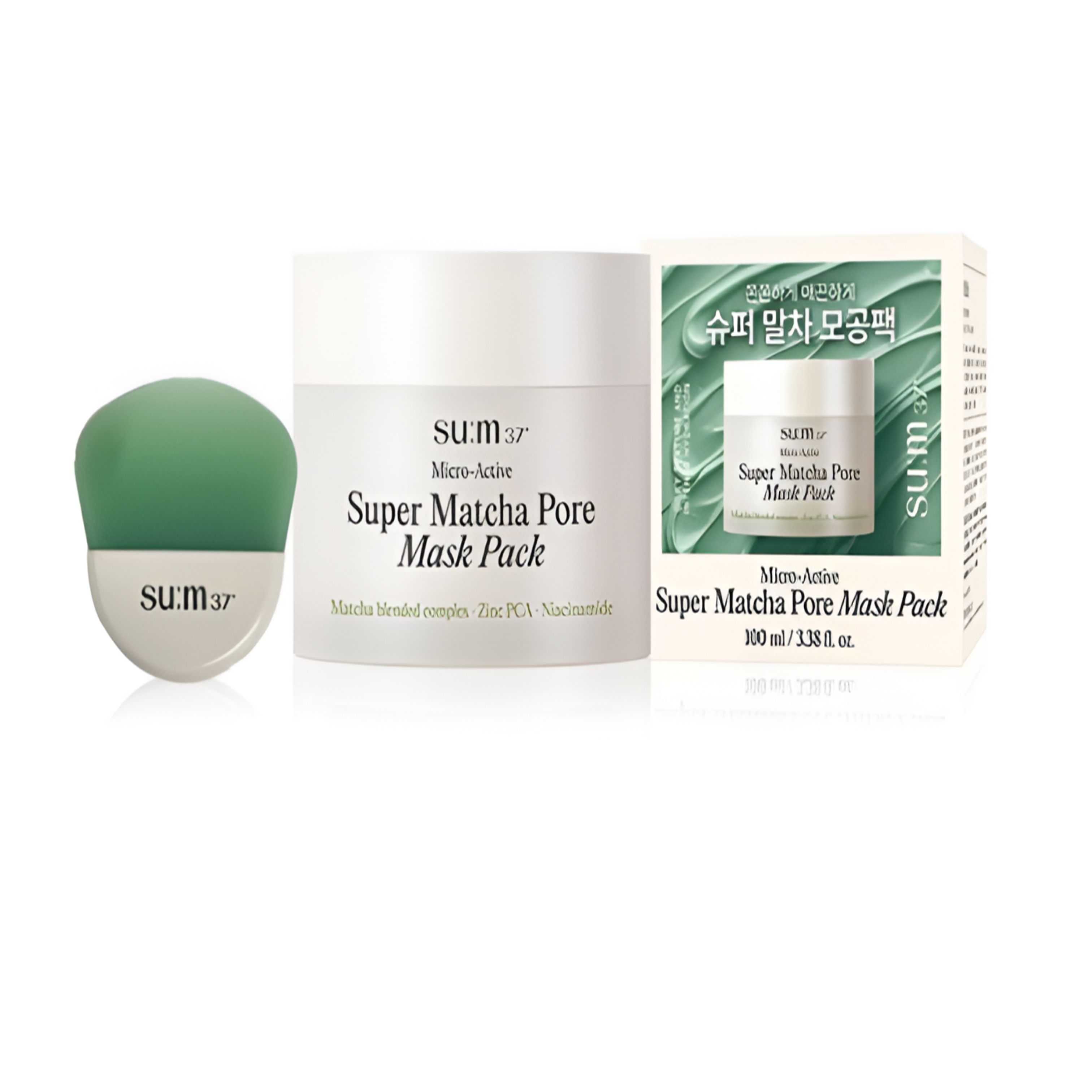 su:m37° Micro Active Super Matcha Pore Mask (100ml)