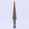 HSS Titanium-Coated Step Drill Set 1/4" Shank 3-12mm Cutting Tool Reamer