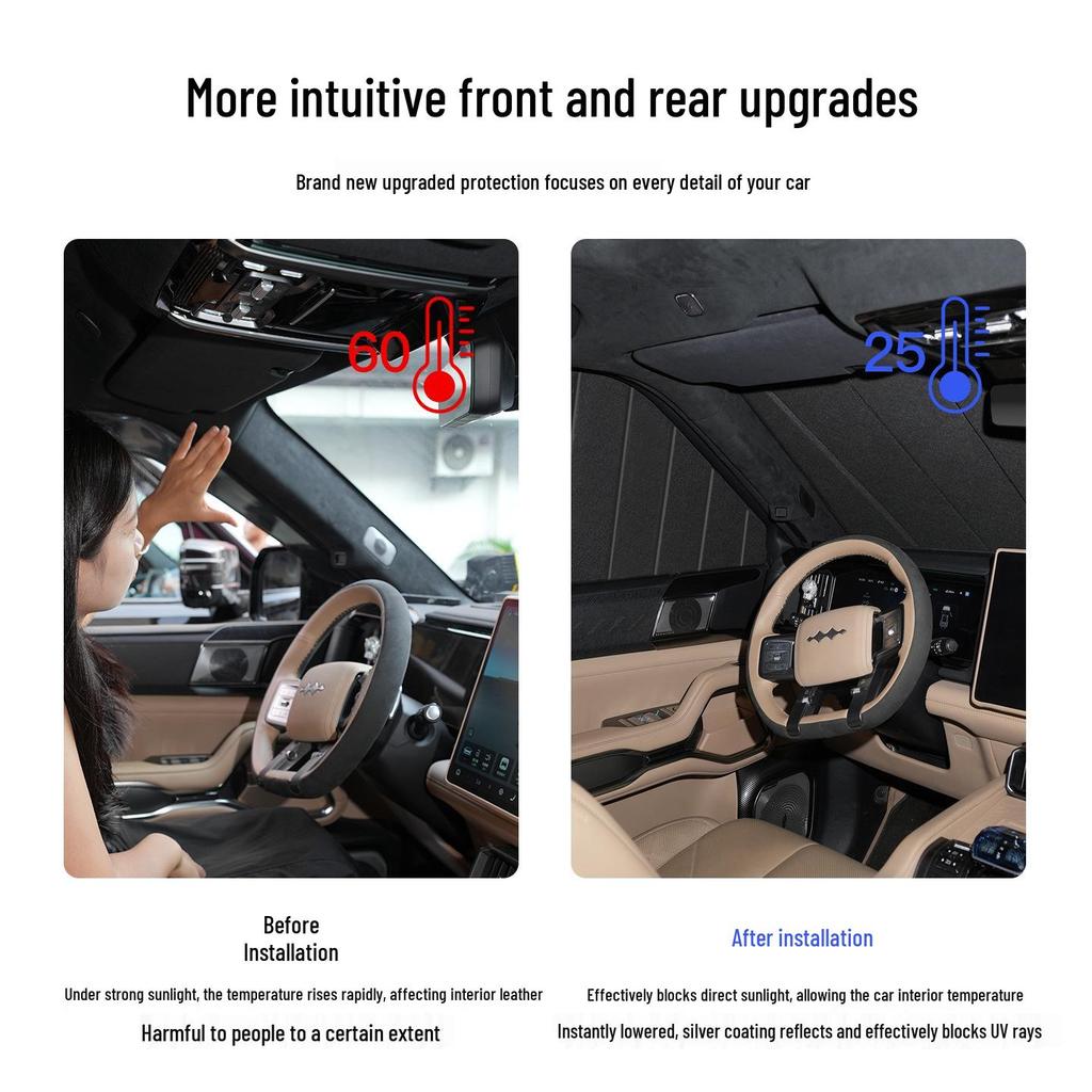Formula Leopard 8 Car Sunshades - Outdoor Sun Protection, Heat Insulation, Privacy Enhancer, Interior Upgrade.