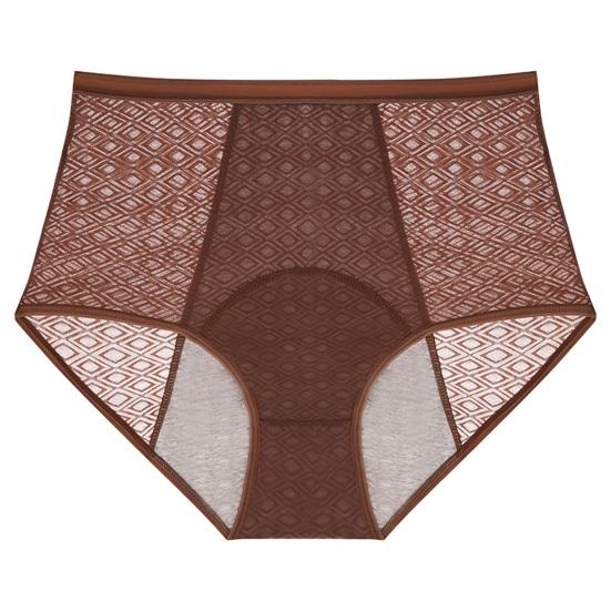 Women's Period Underwear Leakproof High Waist Menstrual Panties Ladies Soft Stretch Postpartum Briefs