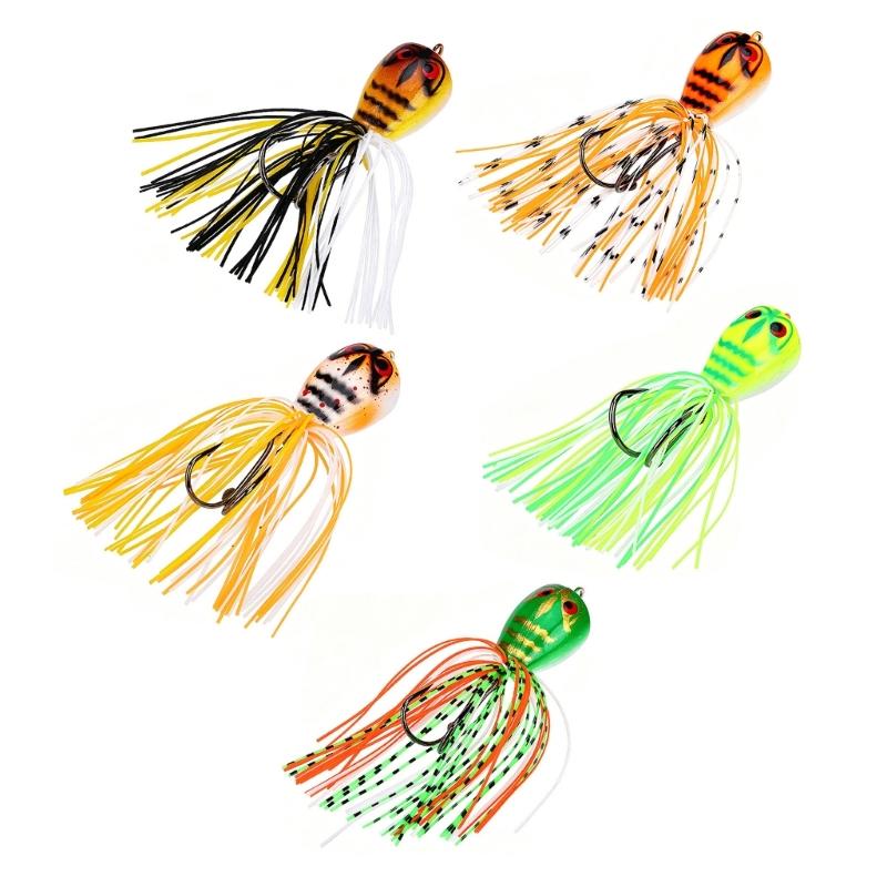 Realistic Floating Frogs Lures With Swimming Action Simulated Thunder Frogs Road Runners Baits For Freshwaters Fishing