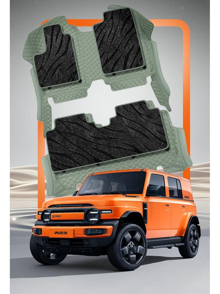 TPE All-Inclusive Floor Mats for Chery iCAR Super V23 - Fits 26 Models