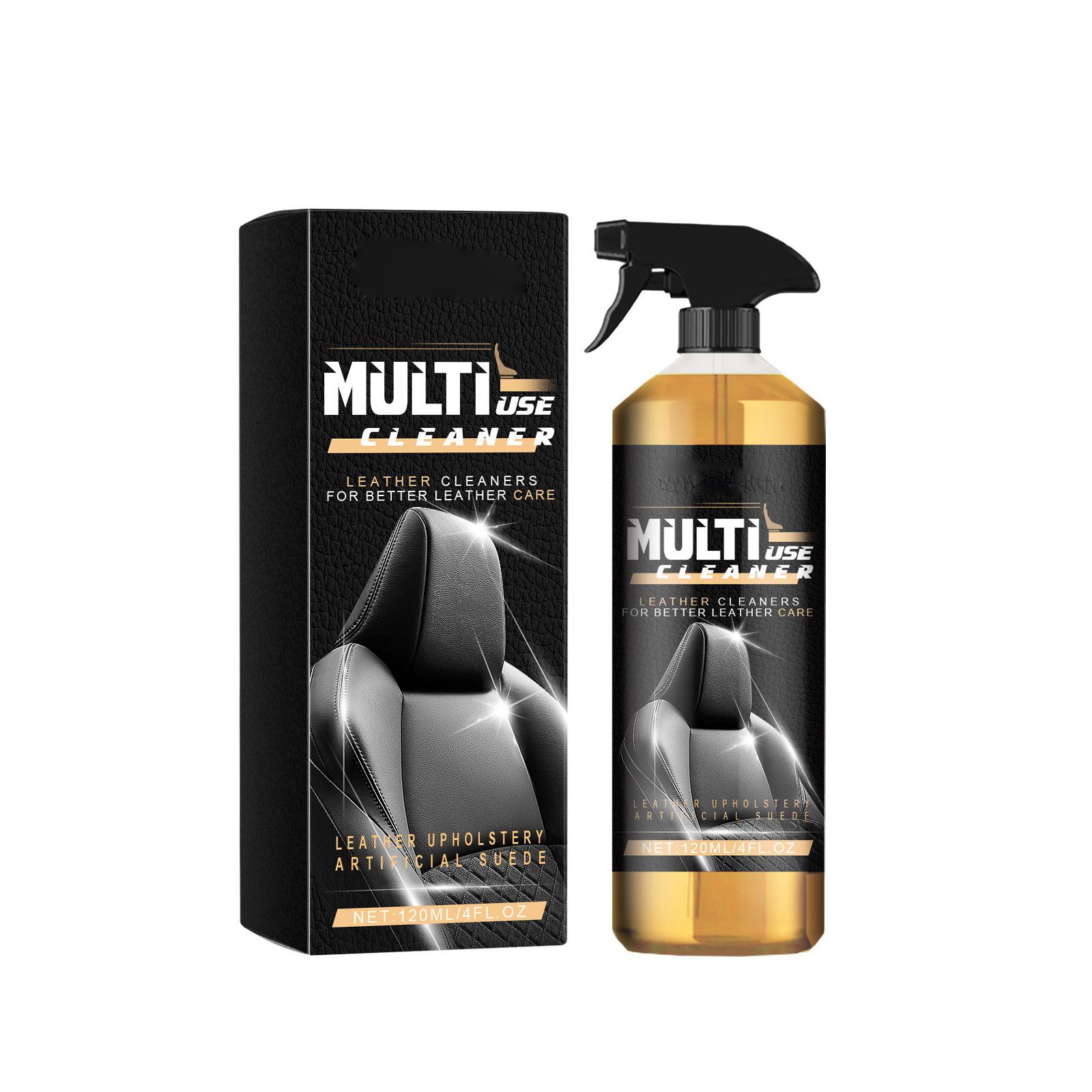 

Набор для чистки кожи автомобиля Средство для ухода и дезактивации кожи салона автомобиля 120 мл One Size