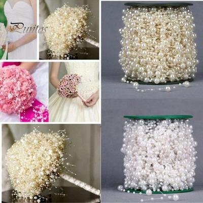 5M Perle finte Catena Ghirlanda Corda Sposa Matrimonio Festa Copricapo Fai da te Decorazione