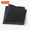 Striped Polyester Silk Pocket Square for Wedding or Business