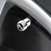 4pezzi Tappi Valvole Pneumatici Ruote Auto in Metallo Copri Stelo Accessori Per Jeep Cherokee Wrangler Compass Patriot Renegade