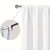 Christmas Blackout Curtains, Holiday Season Backdrop With Pine Leaves Ball Classic Design Print Window Drapes, For Living Room