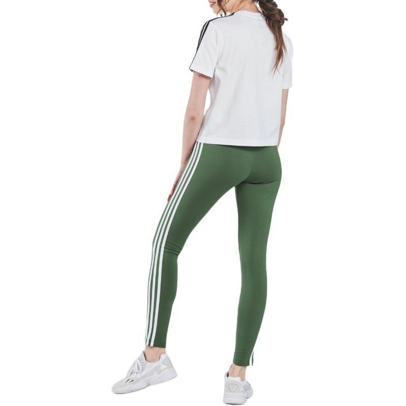 Adidas T Shirts Women's White Crew Neck Moderate Straight Fit GL0778