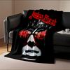 Judas Priest Kunstdecke für alle Jahreszeiten Decke Mittagspause Überwurf Geschenk