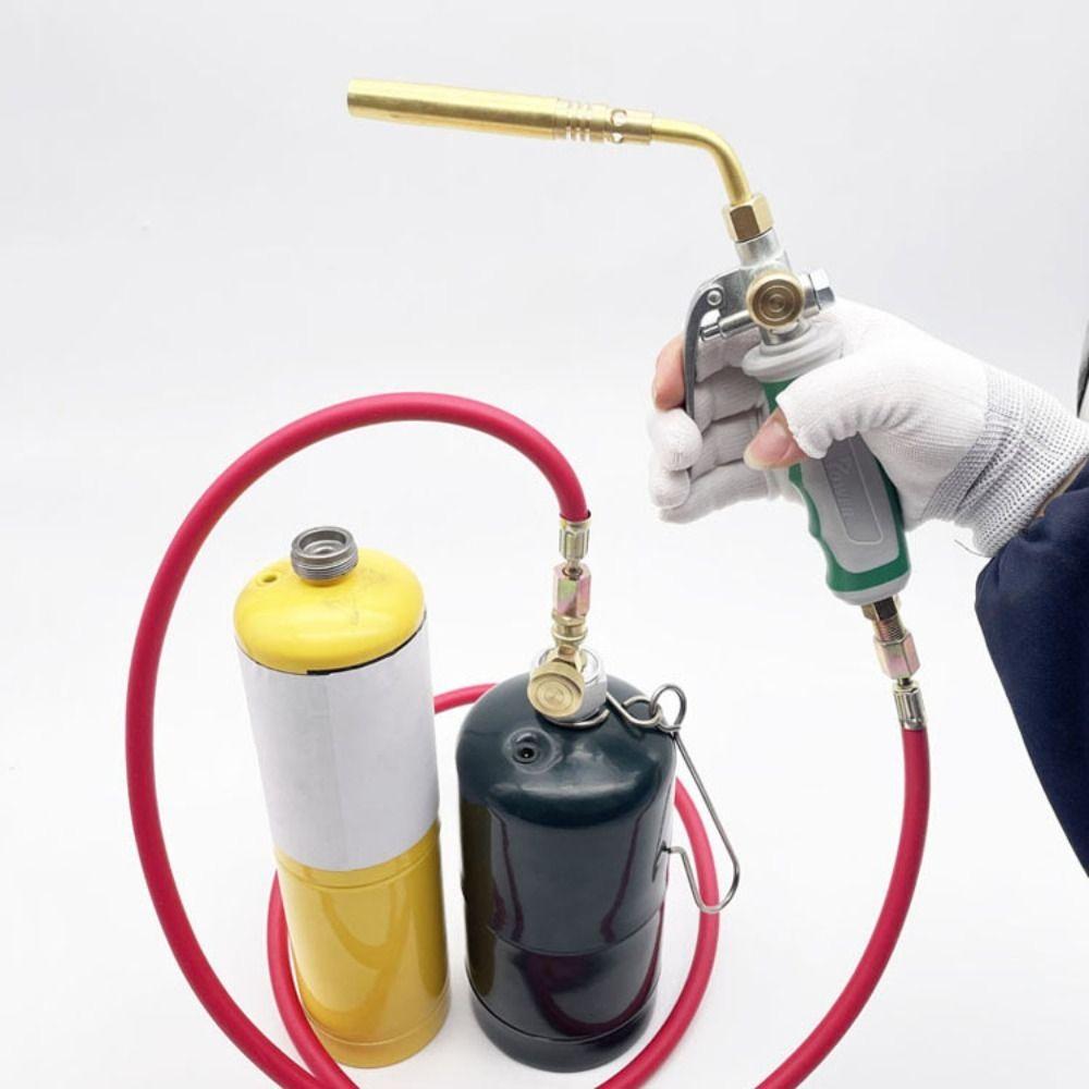 Professional Heating Application Welding Tool Ignition 1.6m Hose Brazing Torch Soldering Dual Switch Welding Torch DIY