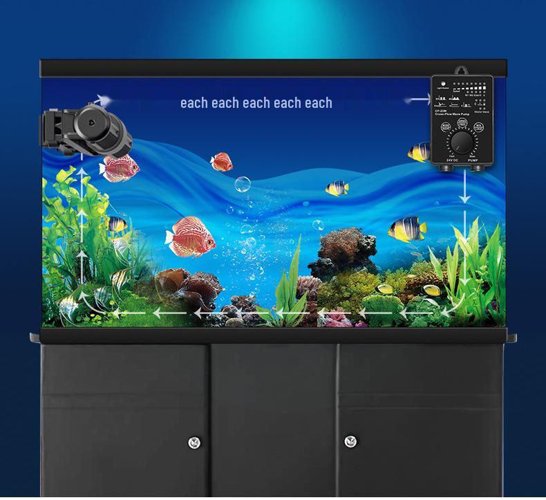 Aquarium Strömungspumpe: Leise Magnetische Saugpumpe für Salzwasser-Korallenbecken