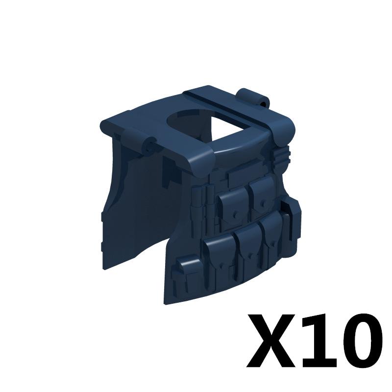 Military Figure MOC Building Block Accessories Vest Equipment Soviet American Soldier Helmet Hat Kit Mini Brick Toy Gift K48