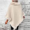 Autumn Winter Blanket Wrap Poncho Women Sweaters Shawl Cashmere Capes National Pullovers Windbreak Thick Cloak