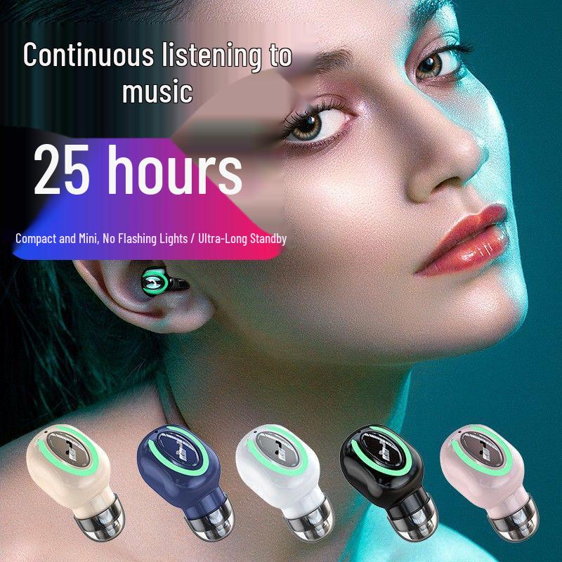 Bluetooth Earbuds M9: Single Ear, True Wireless Stereo, Long Standby, M6 Sports Model