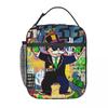 Monopoly Man Holding Money - Pop Art Insulated Lunch Bag for Women Kids Portable Food Boxes Thermal Lunch Box Tote