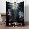 Japanese Anime Blanket DEATH-NOTE Children Warm Soft Blankets for Sofa Bed Cover Blanket Suitable for Birthday Souvenir Gifts