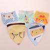 Baby Kids Cotton Bandana Drool Bibs Feeding Saliva Towel Fashion Baby Bibs Burp Cloths Printed Dribble Triangle Waterproof Bibs