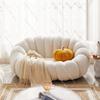 Pumpkin-Style Sofa,Modern Living Room Lounge Sofa for Small Apartments,Salon Reception Seating,Comfortable Soft Cushion Home