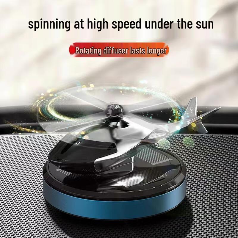 Solar Helicopter Car Air Freshener