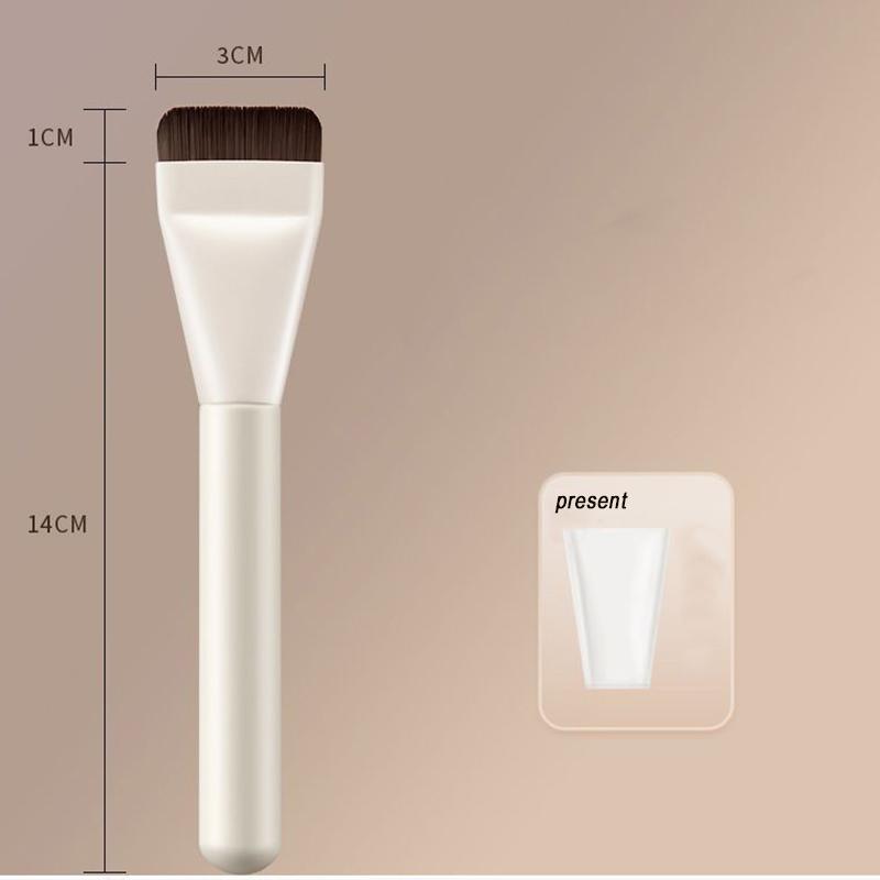 Ultra Thin Foundation Brush Lightweight and Thin Face Contour Brush Flat Contour Brush Blending Foundation Cream Makeup Brushes