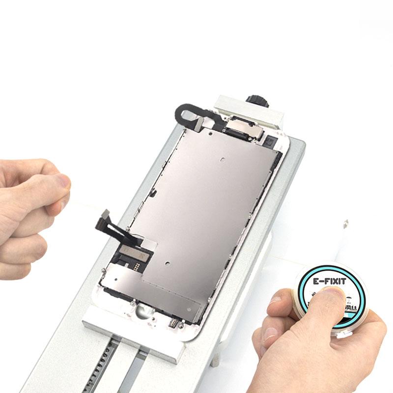 100M LCD Screen Separation Wire Alloys Steel line for Curved OLED Broken Glass Cutting Remove Mobile Phone Tablets Repair tool