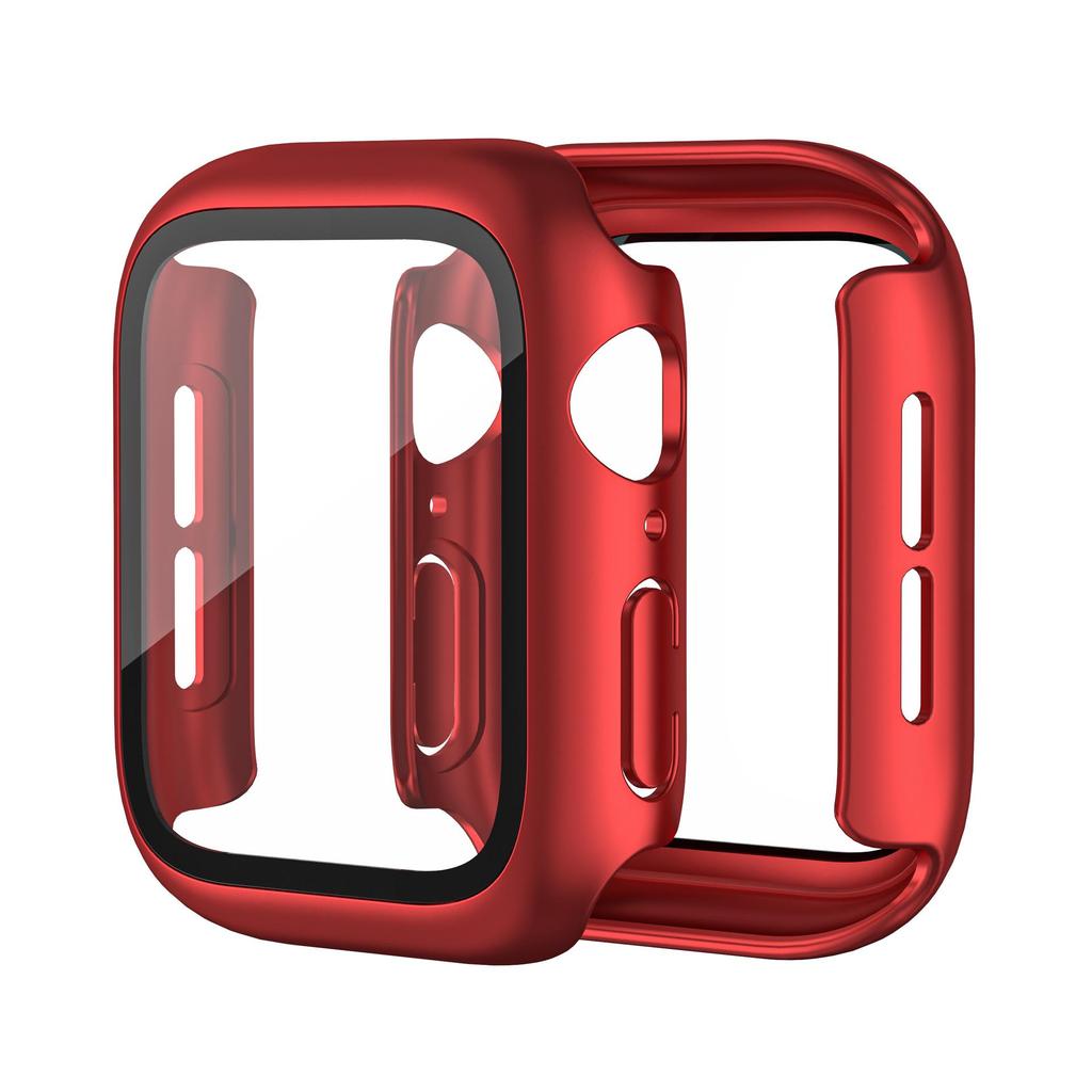 Waterproof Tempered Glass Case for Apple Watch Series 7-10